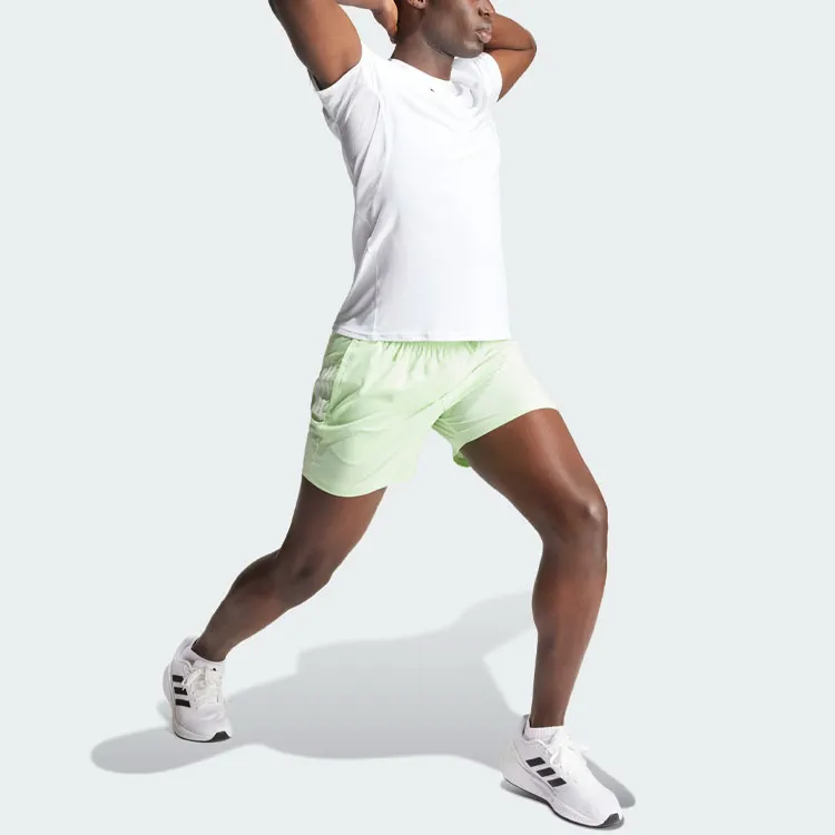Adidas Own The Run Shorts Sports Shorts Men's Light Green-3