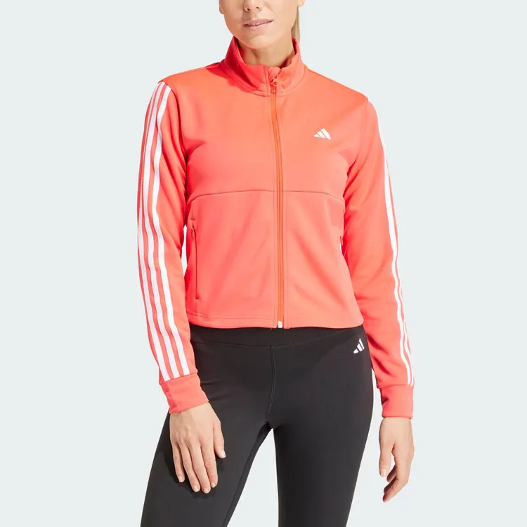 Adidas Aeroready Train Essentials Jackets Coats Women's Light Red-2