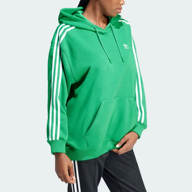 Adidas Originals Logo embroidered Drop Shoulder Hoodie-3