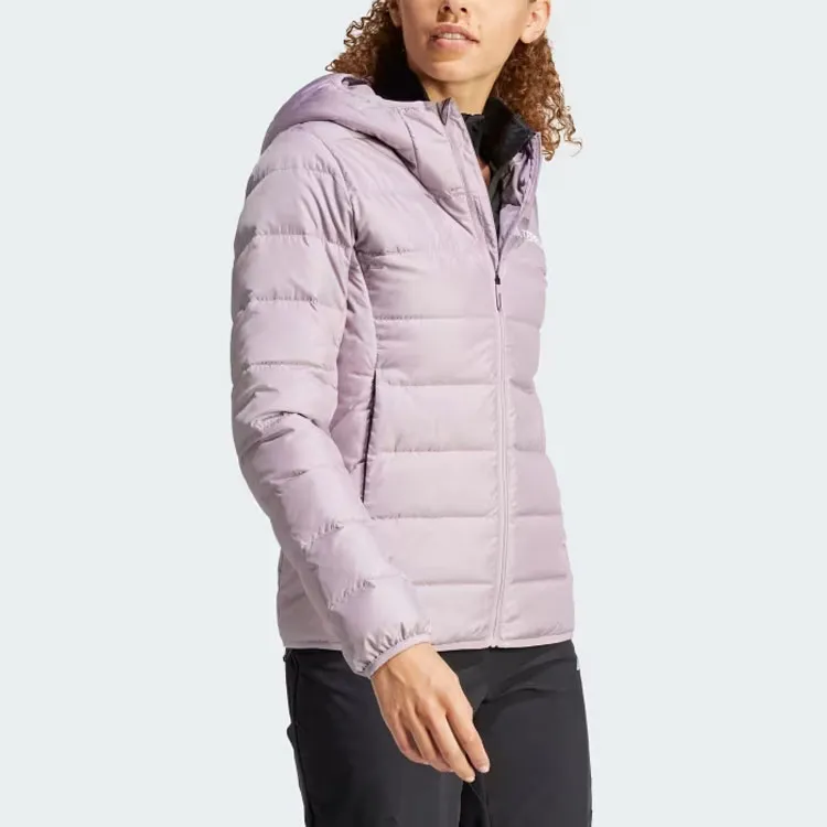 Adidas Terrex Multi Light Down Hooded Jacket Down Jacket Women's Purple-5