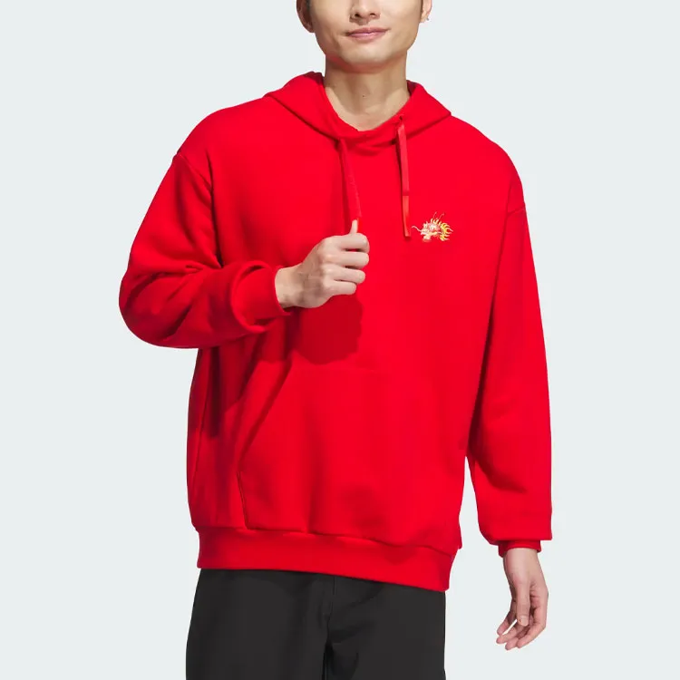 Adidas FW23 Sweatshirt Men's Light Scarlet-1