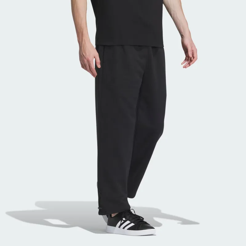 Adidas Knitted Sports Pants Men's Black-3