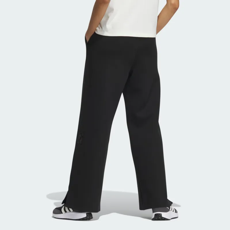 Adidas FW23 Knitted Sports Pants Women's Black-3