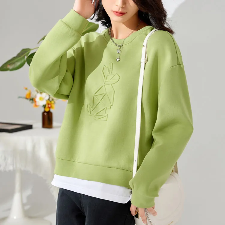 Itisf4 Sweatshirt Women's Apple Green-1