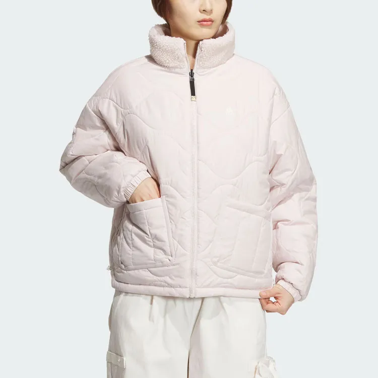 Adidas Year Of The Dragon CNY Series FW23 Jackets Coats Women's Light Purple Pink-5