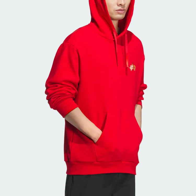 Adidas FW23 Sweatshirt Men's Light Scarlet-3
