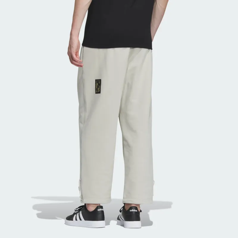 Adidas Knitted Sweatpants Men's Light Gray-2