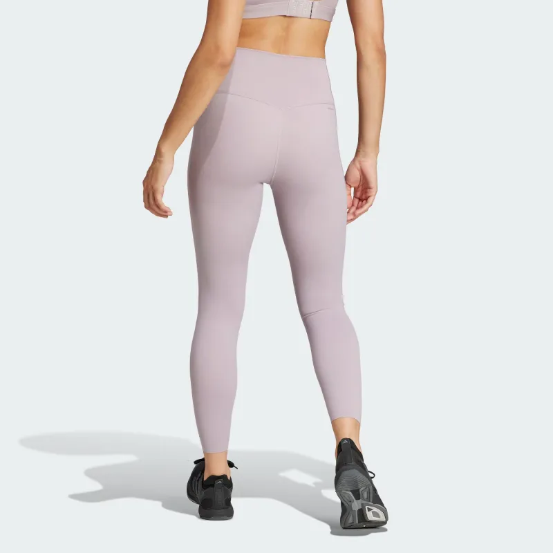 Adidas Free Shipping With AdiClub Optime Luxe 7/8 Leggings-1