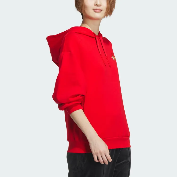 Adidas FW23 Sweatshirt Women's Light Scarlet-3