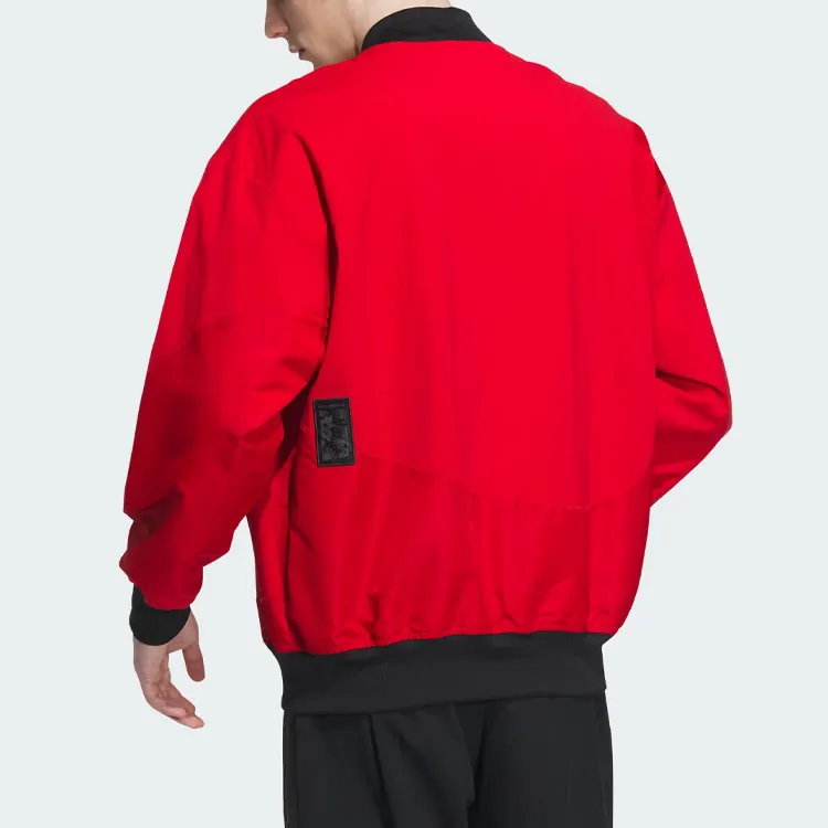Adidas Year Of The Dragon CNY Series FW23 Jackets Coats Men's Light Scarlet-2