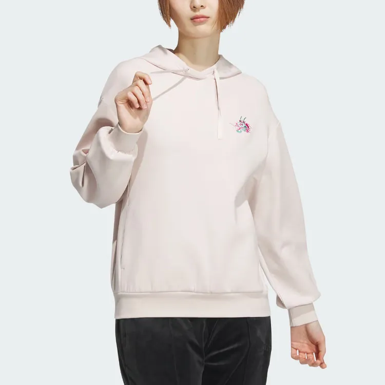 Adidas FW23 Sweatshirt Women's Light Purple Pink-1