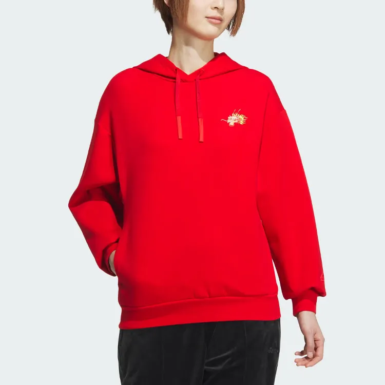 Adidas FW23 Sweatshirt Women's Light Scarlet-1