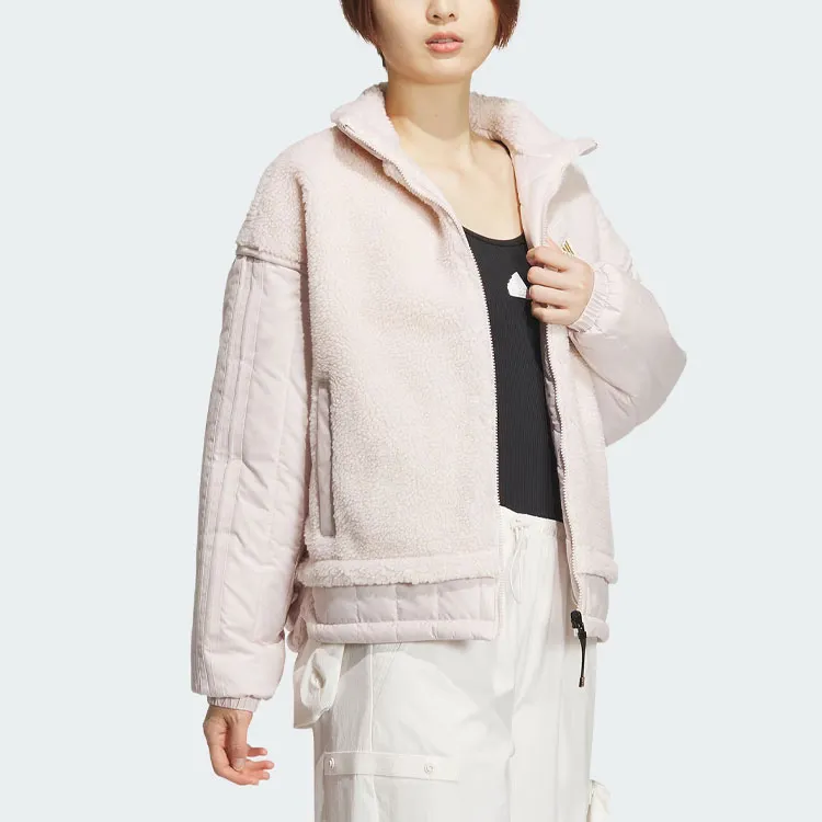 Adidas Year Of The Dragon CNY Series FW23 Jackets Coats Women's Light Purple Pink-4