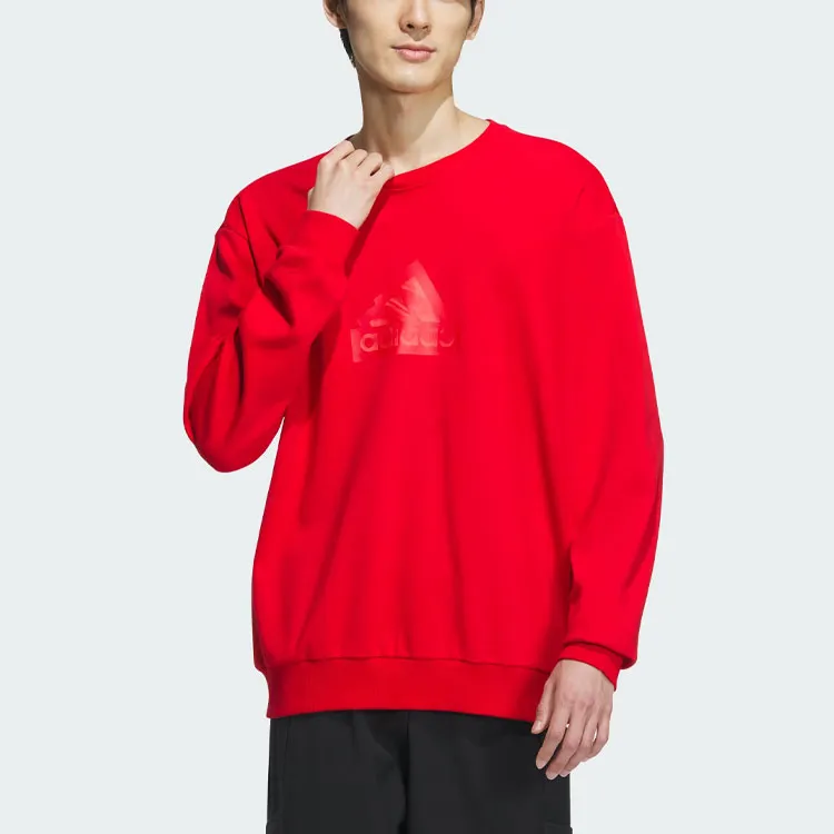 Adidas FW23 Sweatshirt Men's Light Scarlet-1