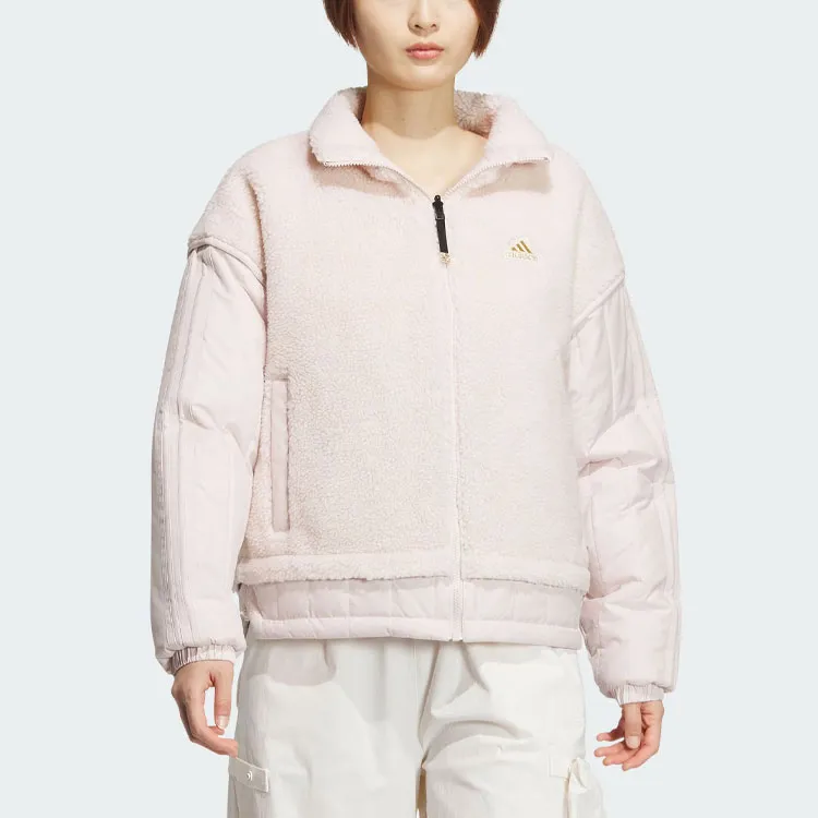 Adidas Year Of The Dragon CNY Series FW23 Jackets Coats Women's Light Purple Pink-2