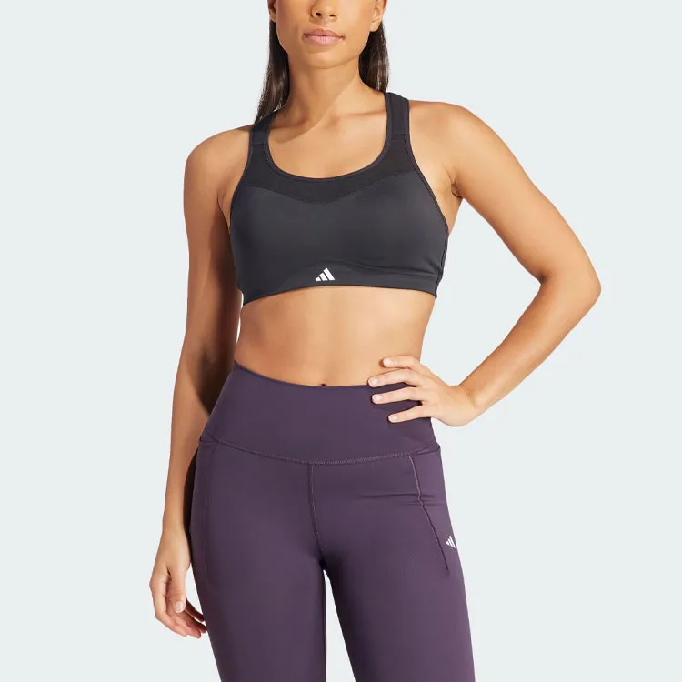 Adidas Tlrd Impact High Support Bra Sports Underwear Women's Black-2