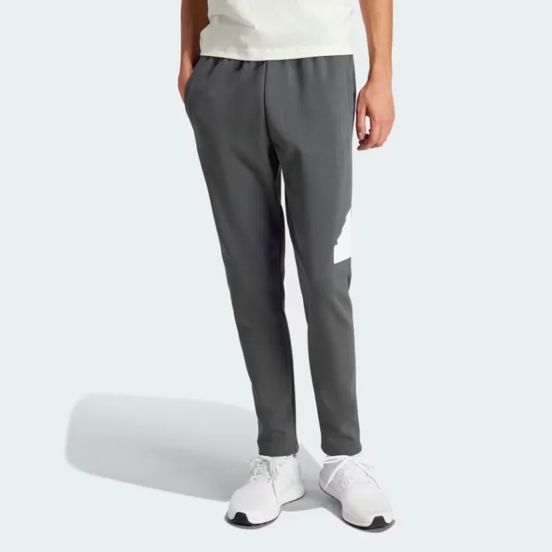 Adidas Future Icons Badge Of Sport Joggers Knitted Sweatpants Men's Dark Gray-3