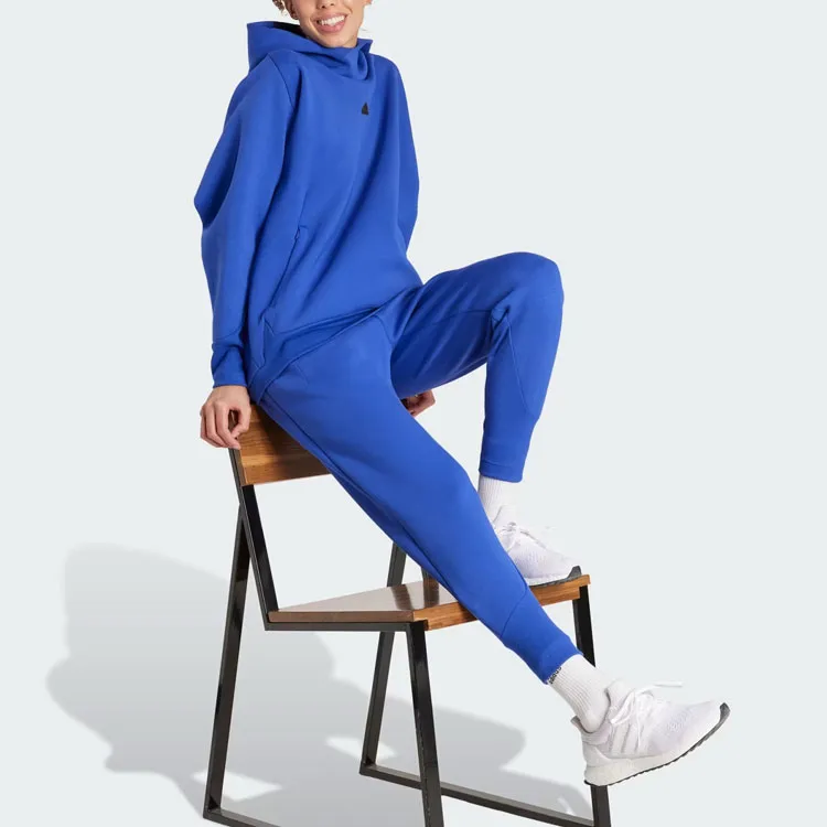 Adidas Z.N.E. Tracksuit Bottoms Knitted Sports Pants Women's Dark Blue-3