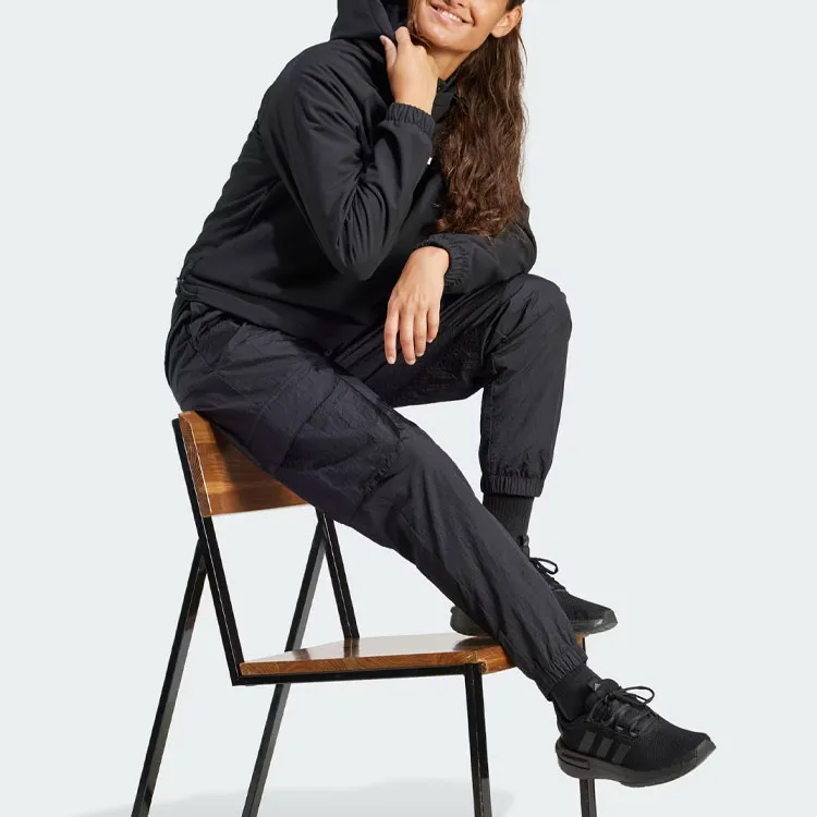 Adidas City Escape Cargo Tracksuit Bottoms Sports Pants Women's Black-3