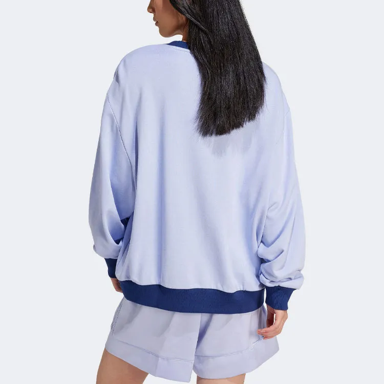 Adidas Originals Vrct Sweatshirt Women's Blue-2