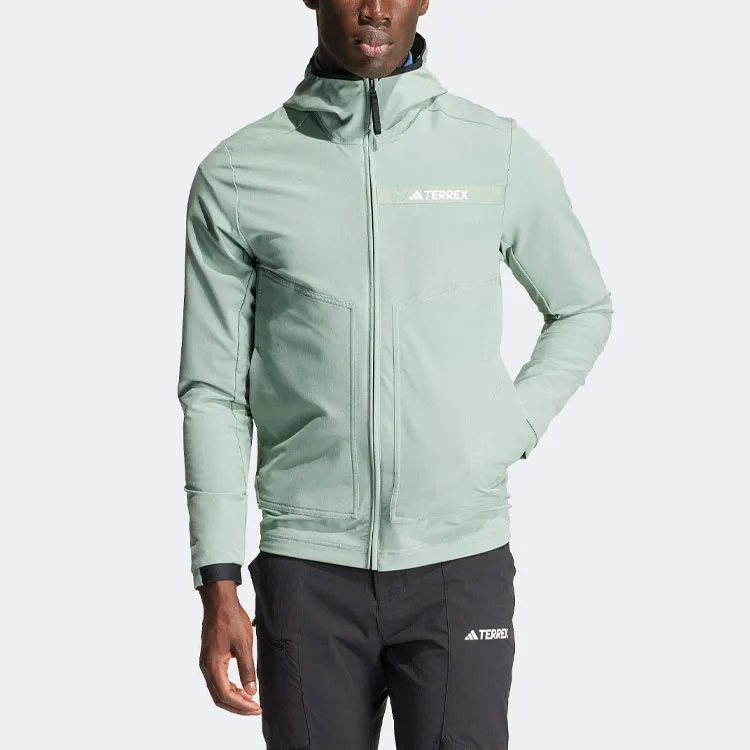 Adidas Terrex Multi Jackets & Coats Men's Green-1