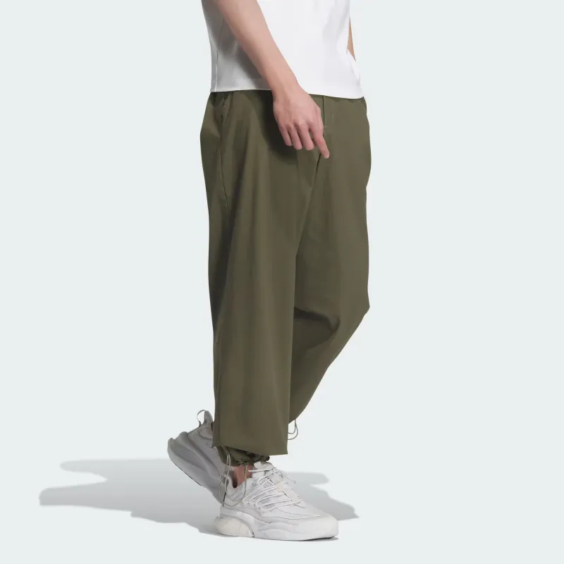 Adidas City Escape Woven Pants Knitted Sweatpants Men's Strata Olive Green-3