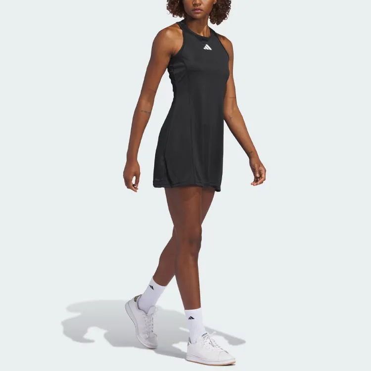 Adidas Club Tennis Dress Sleeveless Dress Women's Black-5