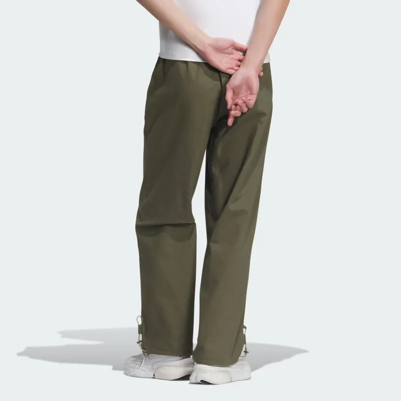 Adidas City Escape Woven Pants Knitted Sweatpants Men's Strata Olive Green-2