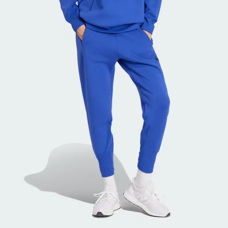 Adidas Z.N.E. Tracksuit Bottoms Knitted Sports Pants Women's Dark Blue-1