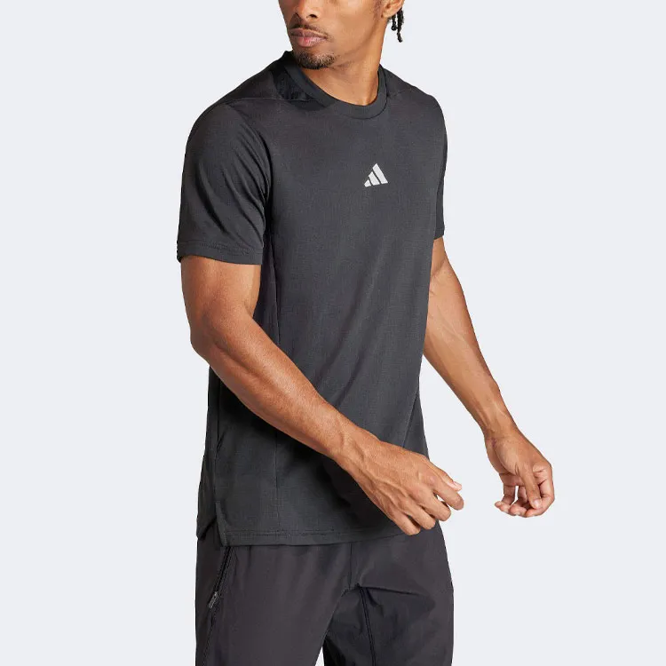 Adidas Hiit T Shirts Men Black-1