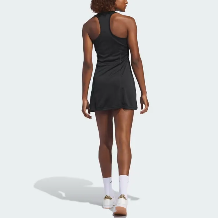 Adidas Club Tennis Dress Sleeveless Dress Women's Black-4