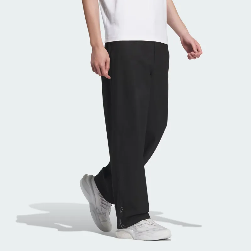 Adidas City Escape Woven Pants Knitted Sweatpants Men's Black-3