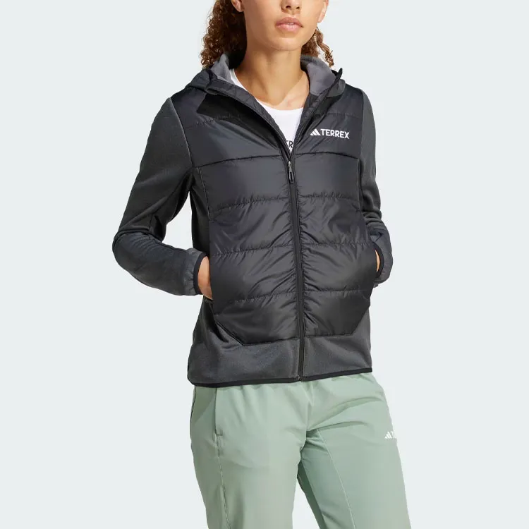 Adidas Free Shipping With AdiClub Terrex Multi Hybrid Insulated Hooded Jacket-3