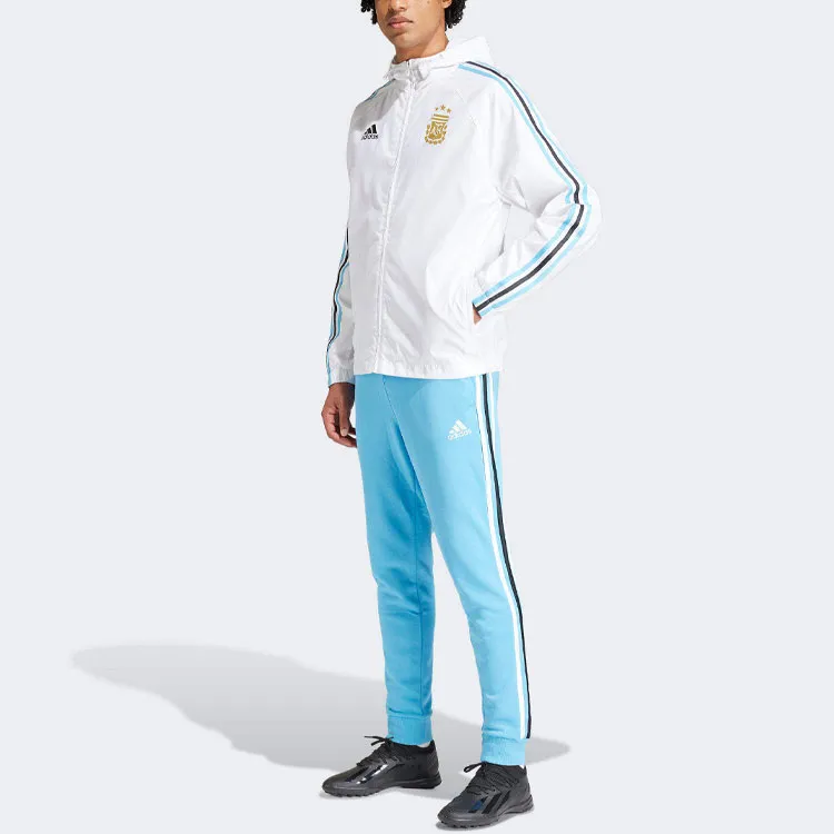 Adidas Argentina Team Sport Performance Jackets Coats Men's White-4