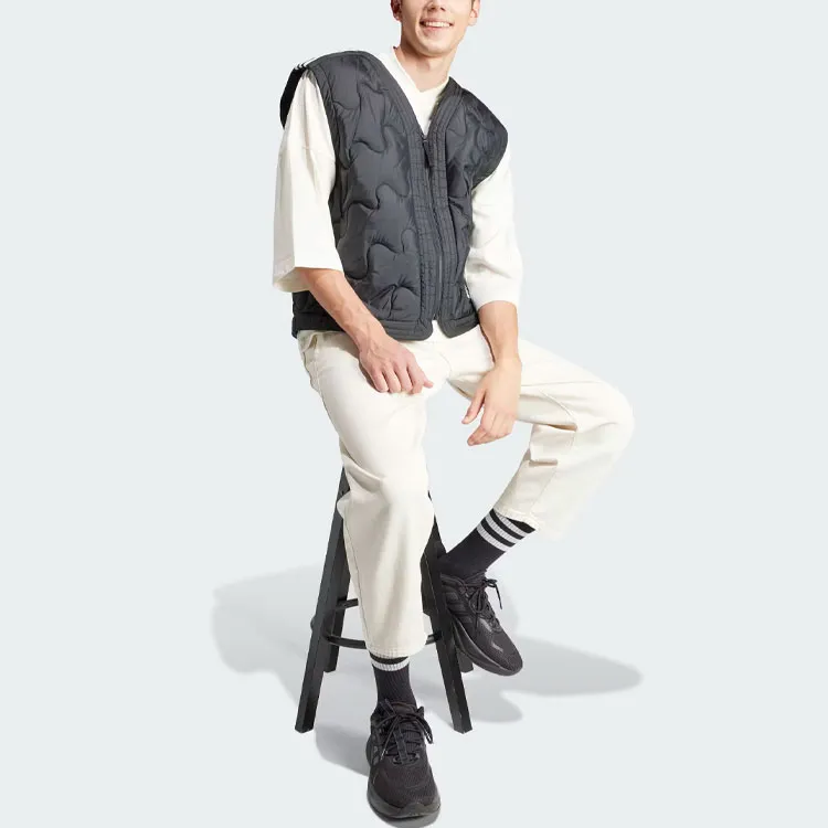 Adidas Nuganic Light Insulation Jacket Vest Men's Black-3