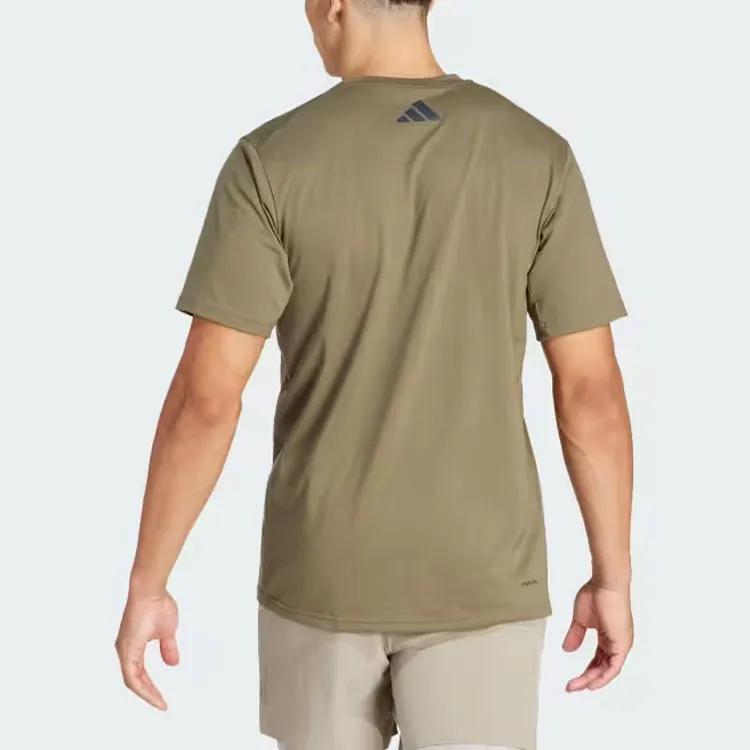 Adidas Train Essentials Seasonal Brand Love Camo Tee-2
