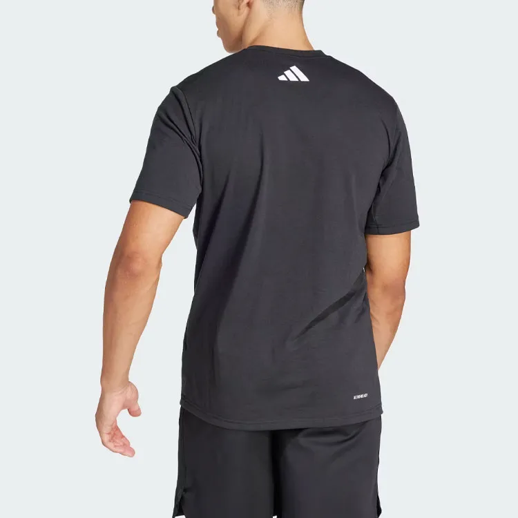 Adidas Train Essentials Seasonal Brand Love Camo Tee-2