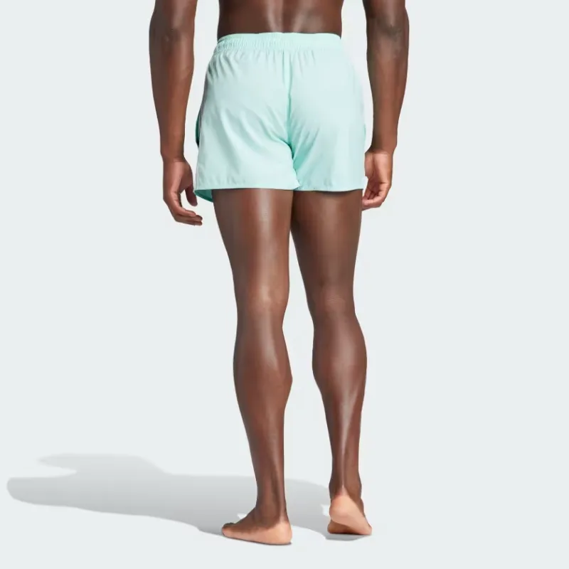 Adidas 3 Stripes Clx Very Short Length Swim Shorts Swimming Shorts Men's Light Green-2