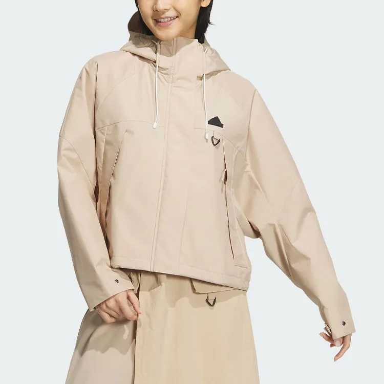 Adidas City Escape Woven Jacket Jackets Coats Women's Magic Light Umber-1