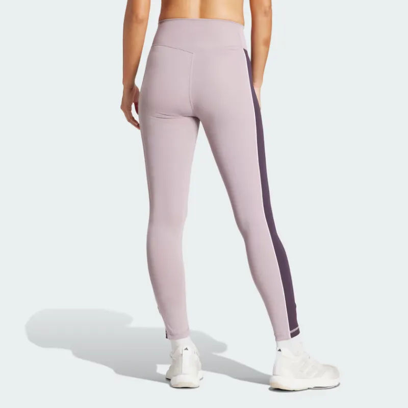 Adidas Optime Hr Cb 7/8 Leggings Athletic Trousers Women's Purple-2