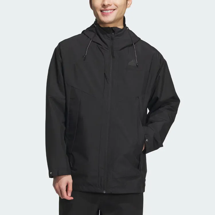 Adidas CITY ESCAPE City Escape Blocking Jacket Jackets Coats Men's Black-1