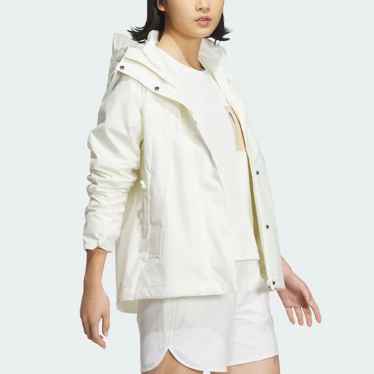 Adidas CITY ESCAPE 3 In 1 Fleece Jacket Jackets Coats Women's Jade White-4