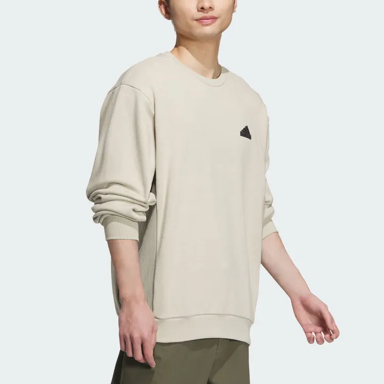 Adidas City Escape Blocking Sweatshirt Sweatshirt Men's Light Gray-3