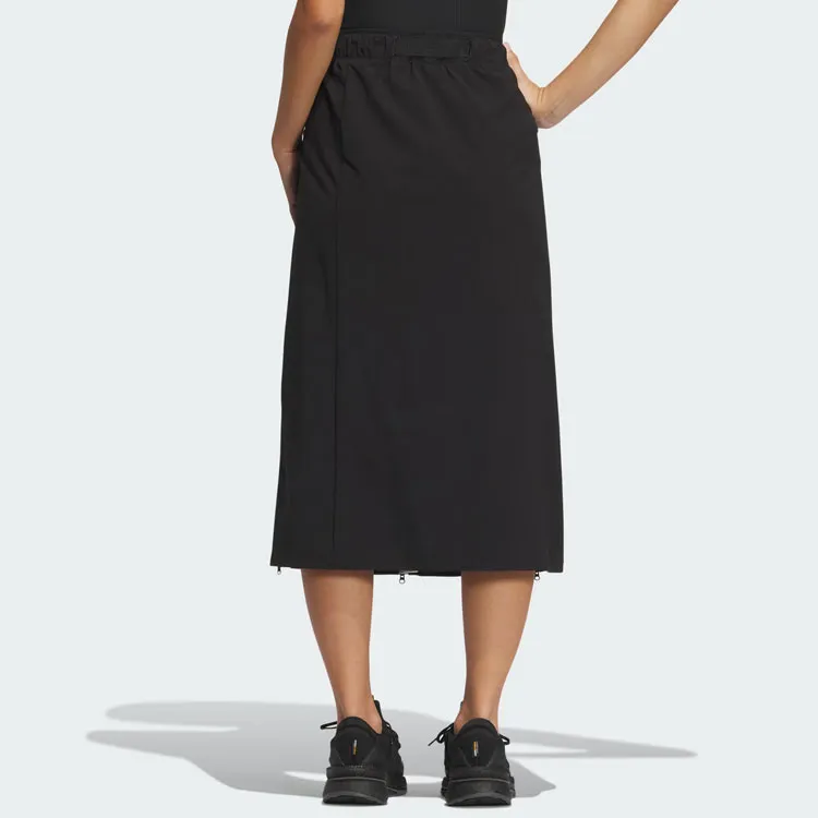 Adidas W Wd Skirt Casual Long Skirts Women's Black-2