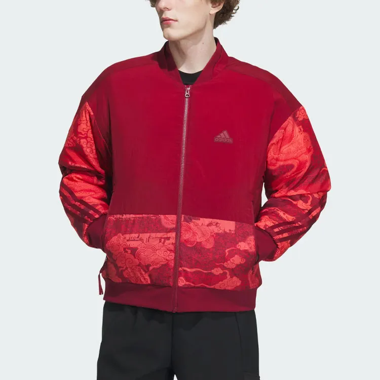 Adidas Future Style Padded Jacket Jackets Coats Unisex Burgundy-1
