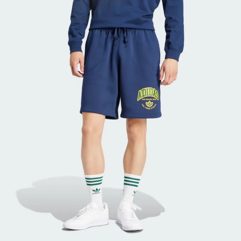 Adidas Originals Vrct Shorts Sports Shorts Men's Dark Blue-1