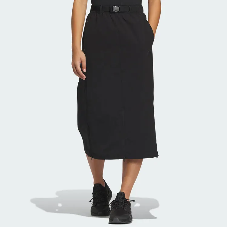 Adidas W Wd Skirt Casual Long Skirts Women's Black-1