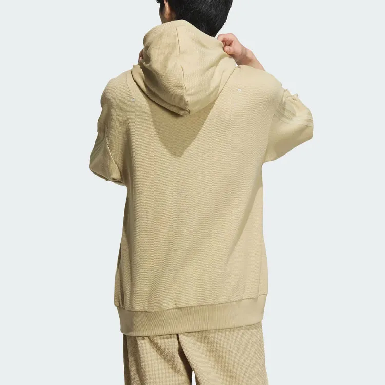 Adidas Sportswear Loose Fit Hoodie Sweatshirt Men's Light Khaki-2