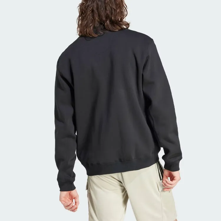 Adidas Free Shipping With AdiClub Lounge Fleece Bomber Jacket With Zip Opening-2