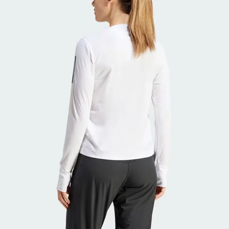 Adidas Free Shipping With AdiClub Own The Run Long Sleeve Tee-1